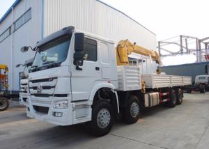  12 Tons HIAB Truck Mounted Telescopic Boom Crane 6X4 For High Altitude Rescue Manufactures