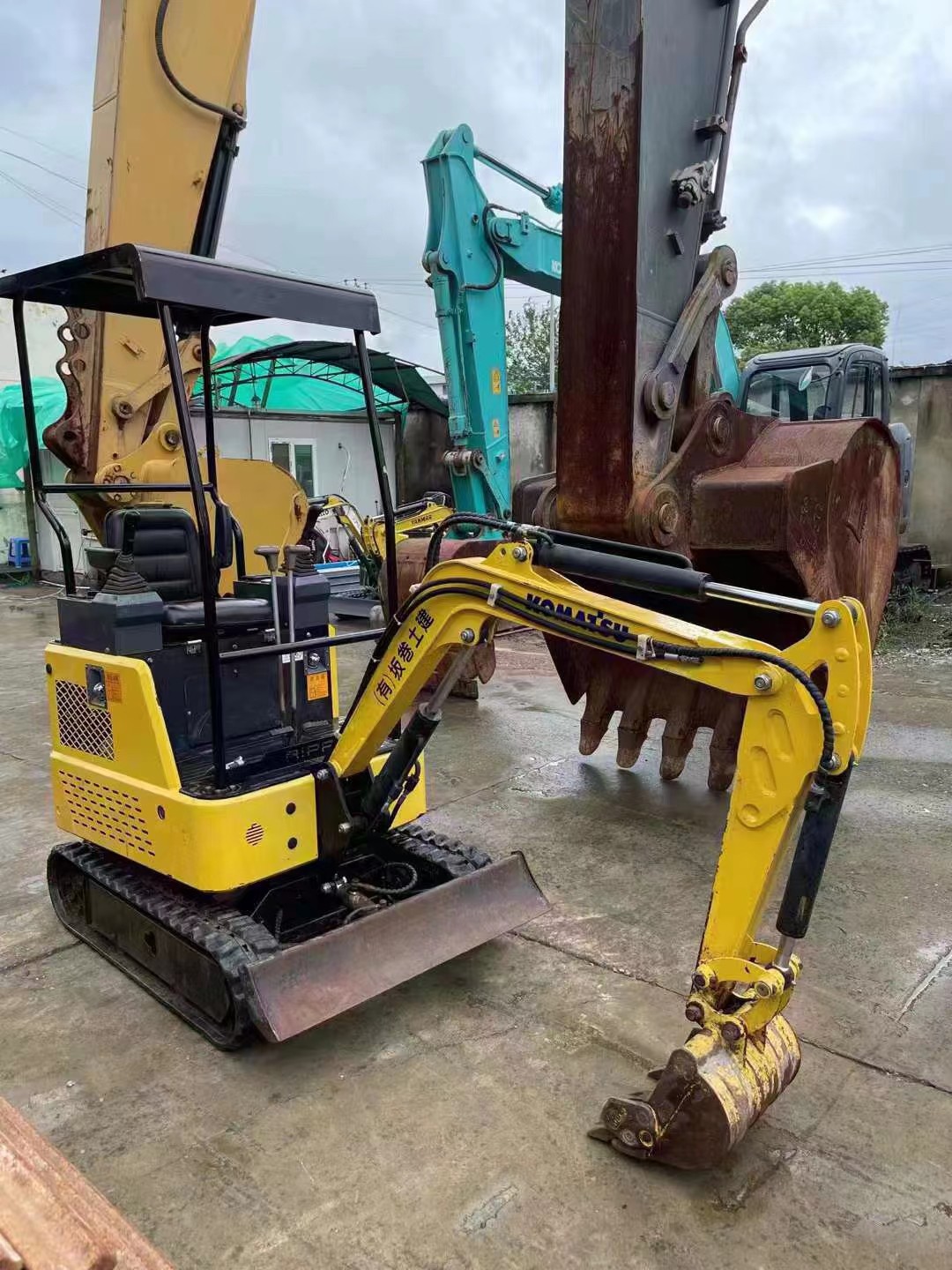 1.5 Ton Komatsu Small Excavator Crawler Hydraulic Excavator Original Equipment