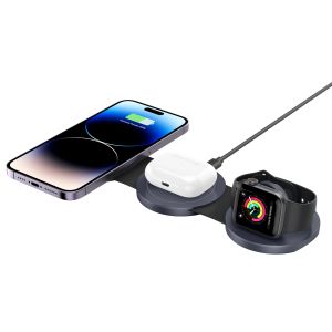 3-in-1 Fast Charge Wireless Charging Pad Pad for Phone and Watch