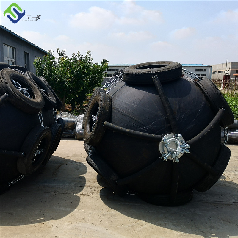 Size Range Diameter 0.3-4.5m Pneumatic Fender For Ship To Ship Or Dock