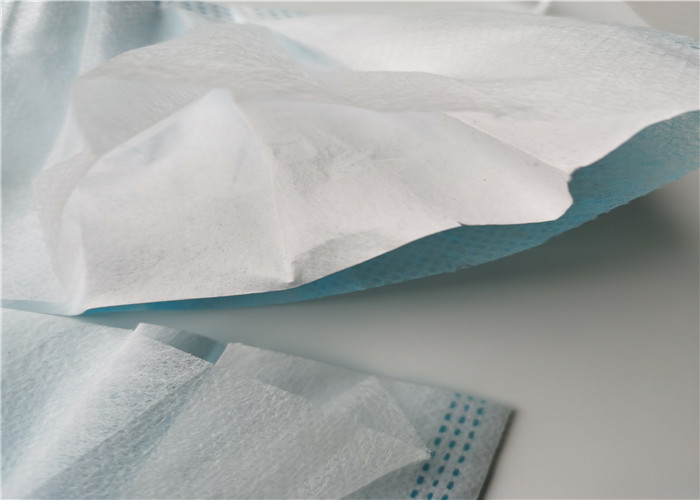 Anti Bacterial Pm2.5 Disposable Face Mask Double / Triple Layers Breathable