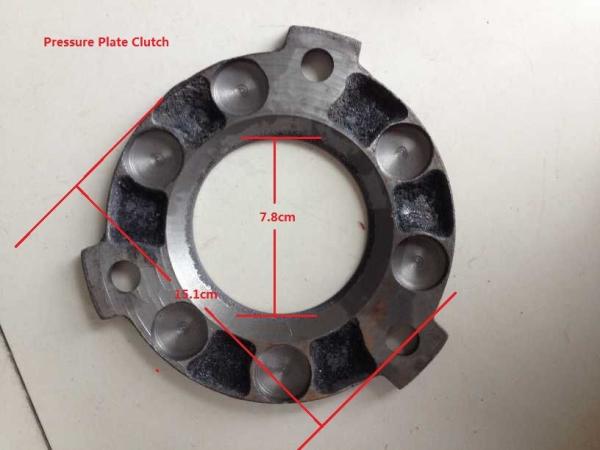 Steel Material Agricultural Machinery Parts Clutch Pressure Plate Part Number