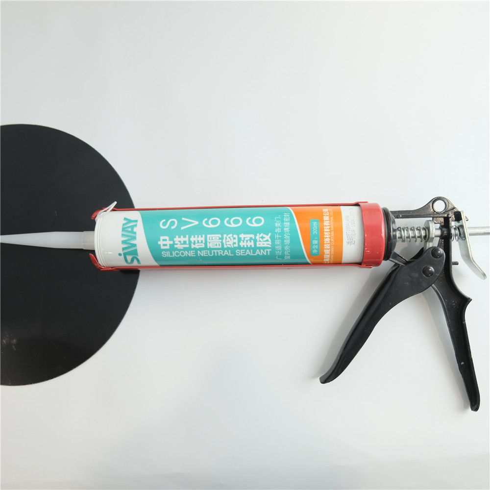 Ratchet 300ml Silicone Sealant Cartridge Manual Caulking Gun