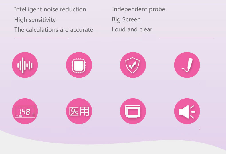 Hospital Fetal Heart Doppler Monitor Safe And Reliable For Prenatal Care