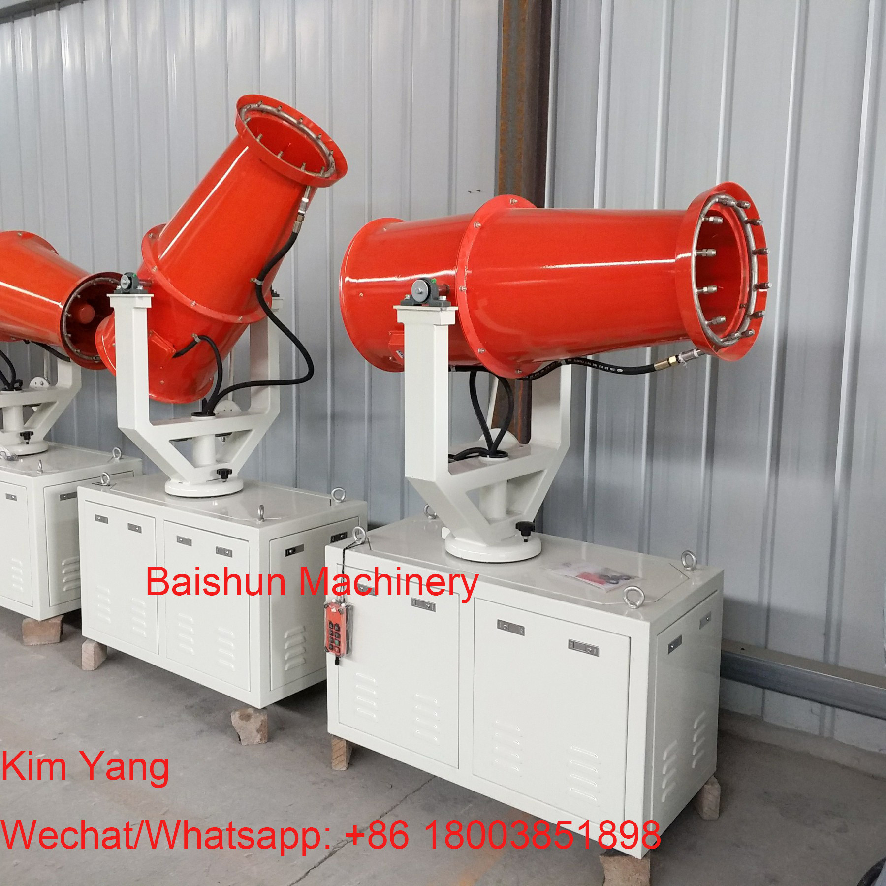 Hot selling 100 meters dust controller dust removal fog cannon for dust control