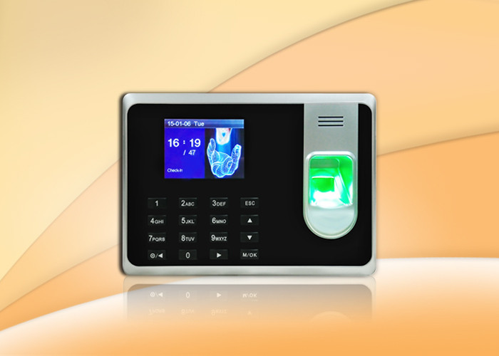 Fingerprint access control with Li - Battery / self - service report and desktop