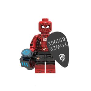 Compatible with legoinglys hawkeye spider man super hero mini figures building