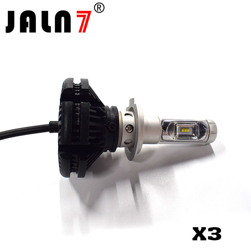LED Headlight Bulbs JALN7 X3 LED Conversion Kits Extremely Super Bright H1/H4/H7/H11/9005/9006 50W 6000lm