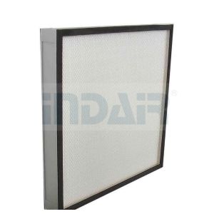 Customize Size Terminal HEPA Filter , Extruded Aluminum Frame HEPA Filter H14
