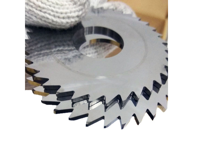 High Precision Cloth Cutting Carnode Blades / Rubber Cutting Tungsten Carbide Saw Blade Erosion Resistant