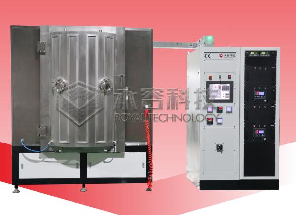 Automotive Mirror Aluminum / Chrome Vacuum Metalizing Machine , Magnetron