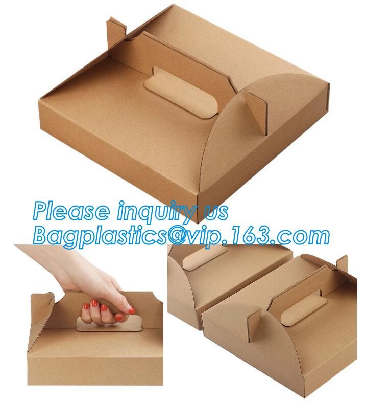 Cheap Cardboard foldable kraft paper lunch box with window,Lunch noodle fast food kraft paper box by customized logo pri