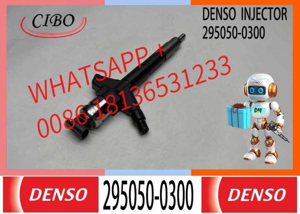 4pcs 295050-0300 Denso Common Rail Diesel Injector Nissan Navara D40(yd25) 16600