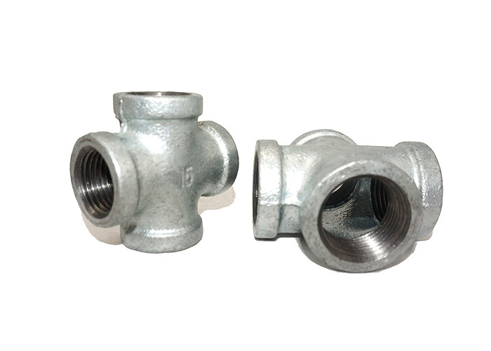 Male / Female Plumbing Pipe Fittings DIN Standard No.180 Crosses Pond Pipe Fitting