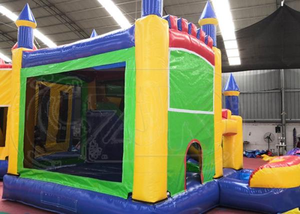 Commercial Inflatable Jumping Castle / Inflatable Water Slides Bounce House