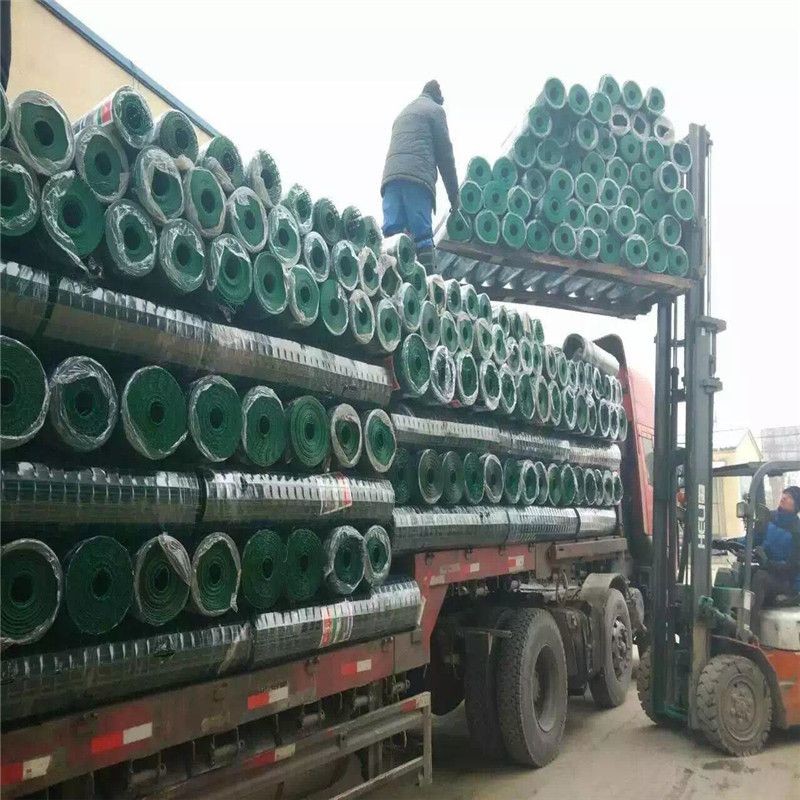 14 Gauge Cs Pvc Coated Welded Wire Mesh 2" × 1" To Wave Guardrail