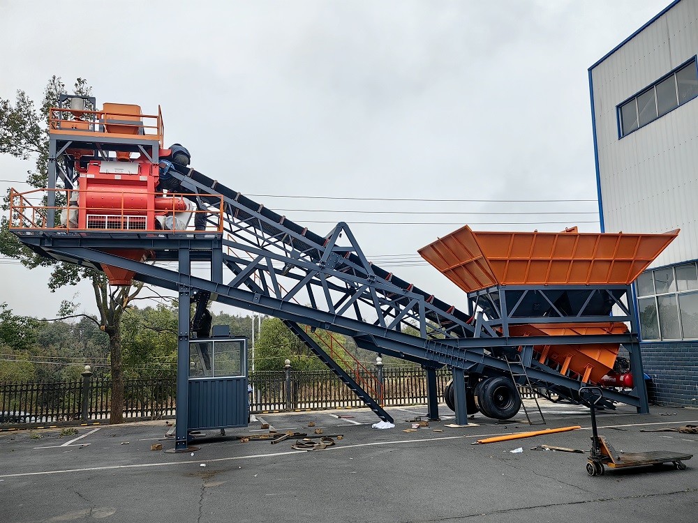 Mixing Mobile Concrete Batch Plant Manufacturers Compact