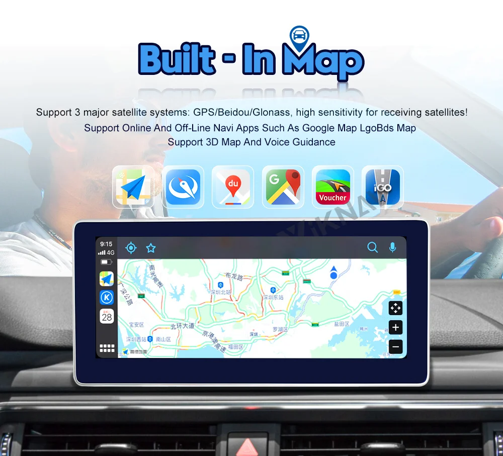 Viknav Car Radio For Lexus CT CT200 (2014-2020)10.25inch GPS Navigation Player DVD Multimedia Android 13 Auto Head unit
