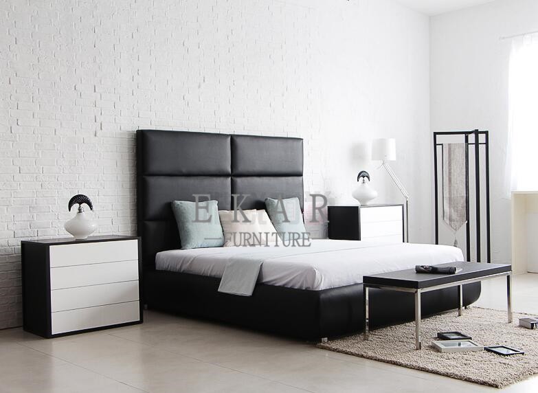 Wide and High King Headboards Bed