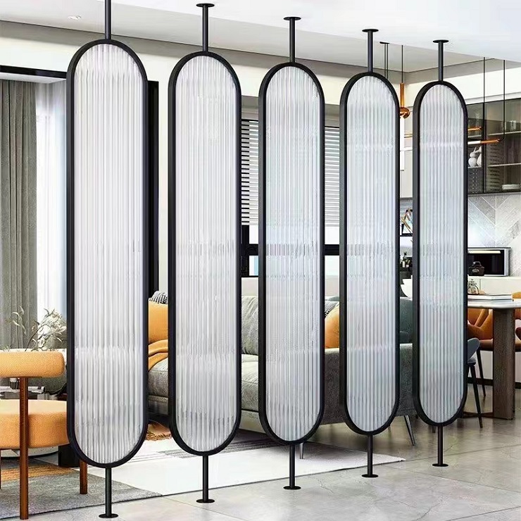Modern Decorative LED Water Bubble Glass Wall Screens & Room Dividers