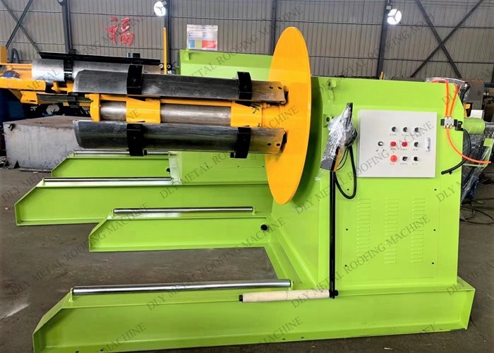 Inner Diameter 400mm-508mm Manual Uncoiler 5T Four Arms De Coiler Machine