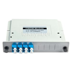 LGX Box 8 Channels Passive CWDM Mux Demux Insert Type 1270nm 1610nm For Cellular