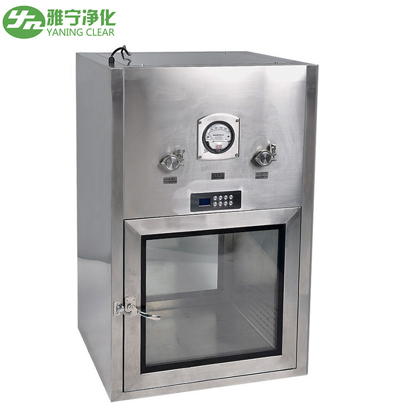 Stainless Steel Mechanical Interlock Passbox Static Transfer Pass Box For Laboratory