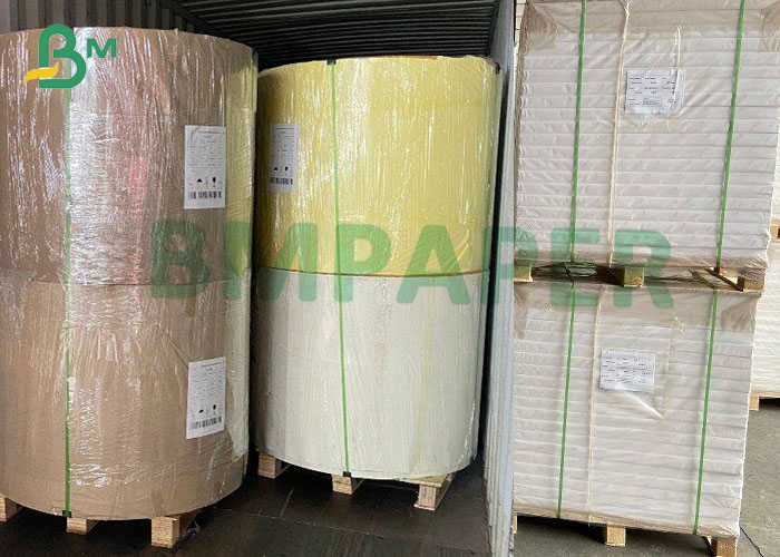 White Coated Glossy C2S Art Paper Rolls
