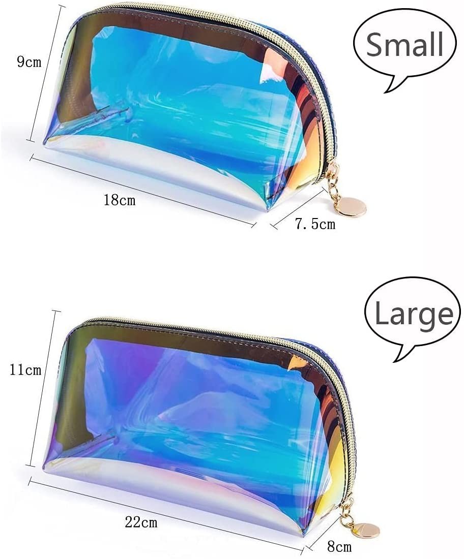 Rainbow Laser Hologram Cosmetic Bag