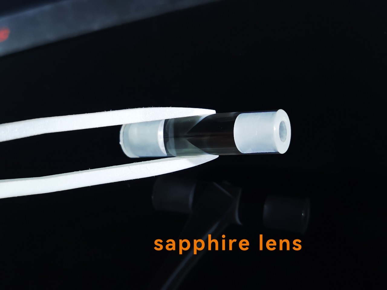 Polished Sapphire Optical Windows Tube Hardness 9.0 Wear Resistance Glass