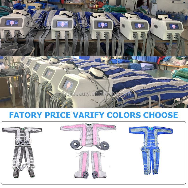 80KPa Touch Screen Infrared Pressotherapy Machine For Blood Circulation