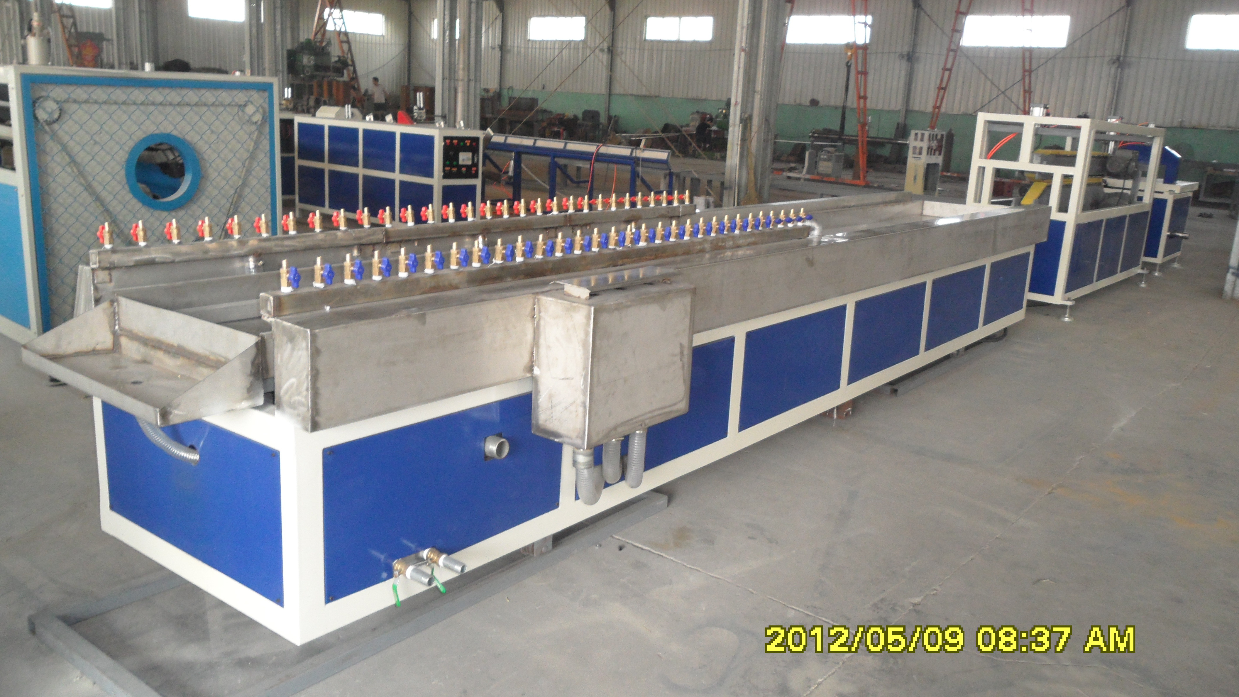 PVC WPC Window and Door Profile Extrusion Line Fully Automatic