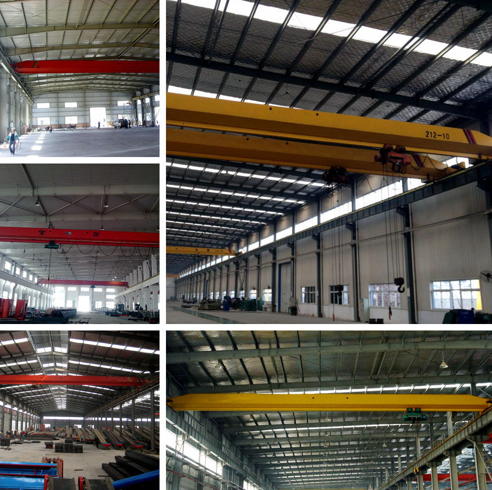 World golden brand HY single beam electric hoist overhead crane