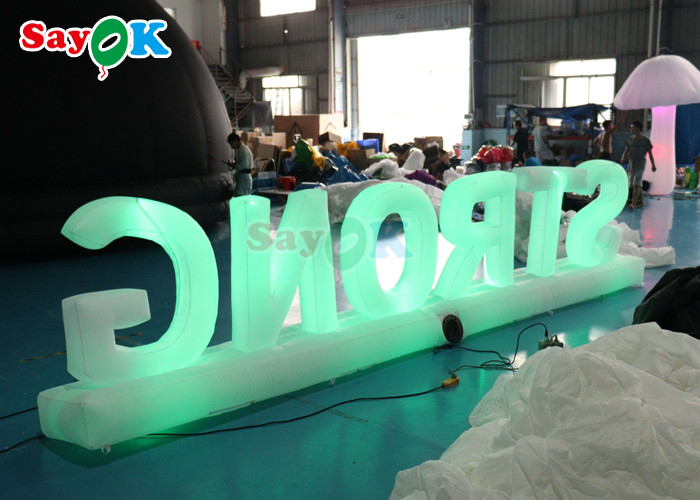 Customized Giant Inflatable Billboard Sign Balloon For Advertising Attractive Logo Display