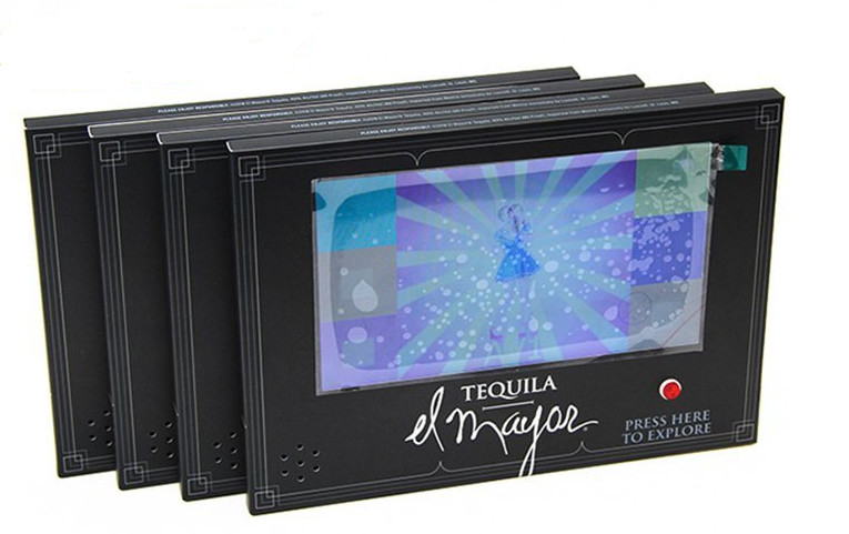 LCD video shelf talker for 5% Nutrition,retail LCD point of sales video advertising player