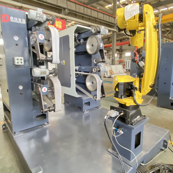 20.5KW Robotic Polishing Machine With FANUC Robot Cell For Industrial