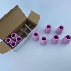  10Pcs TIG Welder Torch Accessories for Welding Pink Large Gas Lens Cup Alumina Nozzle Manufactures