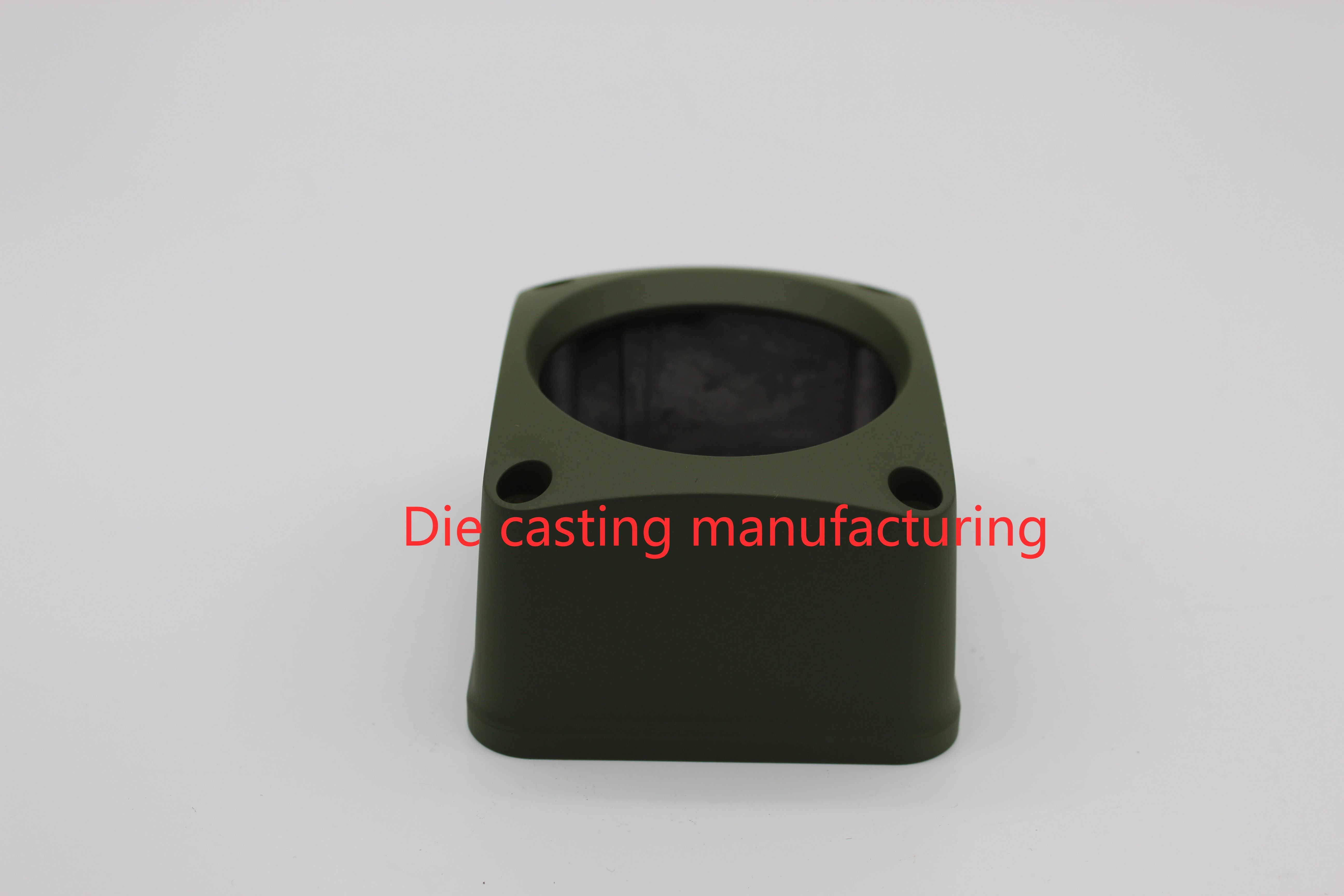 A380 Painting Die Cast Mold 2 Cavities Electronic Housing Shot Blasting