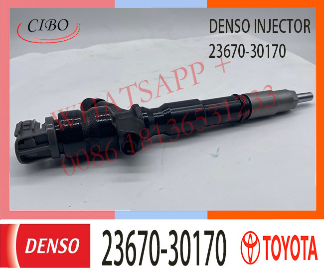 Common Rail Fuel Injector 23670-30170 295900-0190 For Toyota 1KD Euro 5 Engine
