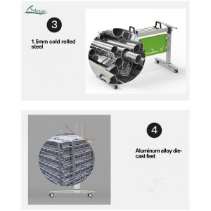 Easy To Clean and Durable Folding Table Multiple Pieces for Performance