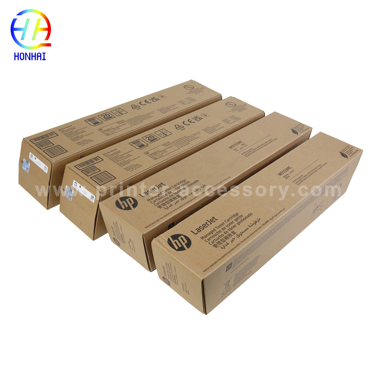 Toner Cartridge For HP Color Managed MFP E78635dn E78625dn E78630dn W9150MC W9151MC W9152MC W9153MC Printers Toner Cartridges