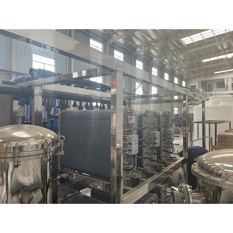 30T EDI 30000LH Ultrafiltration Membrane Filter Water Purifier Machine for Industrial