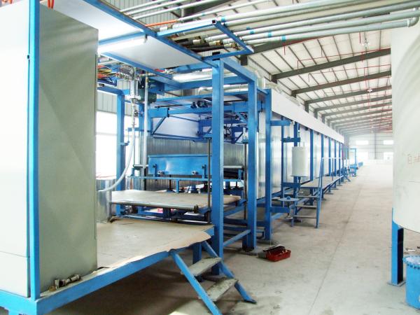 Quality Continuous Sponge Cutting Machine , Foam Production Line For Furniture / Pillow for sale