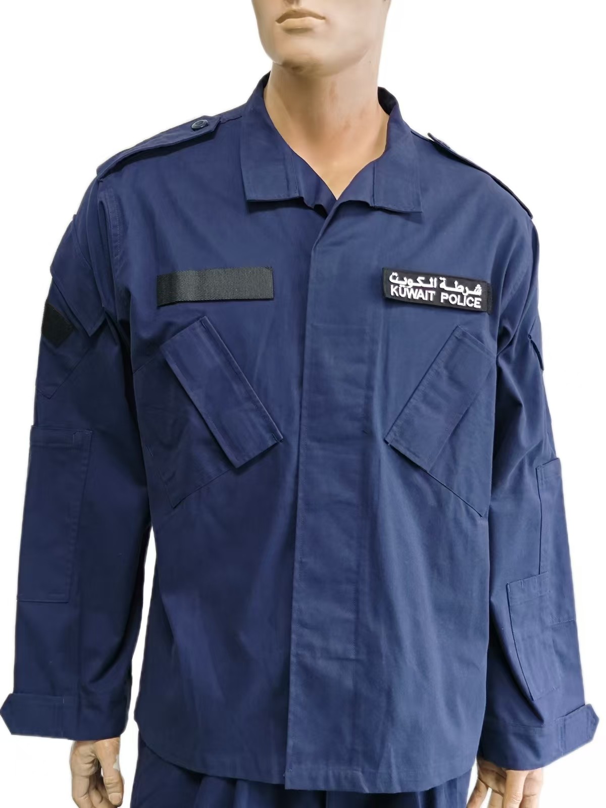 Navy ACU Pro Combat Shirt - 65% Polyester/35% Cotton Tactical Field Uniform
