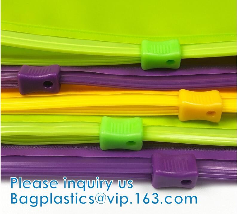 Zipper Top Apparel Bags, Clothing, Shoes, Underwear, Garment. Bikini Swimwear Packing Bag. EVA Slide Bags