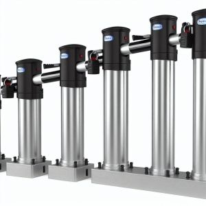 Manual Retractable Bollards with Key Lock and Anti-Ramming Resistance