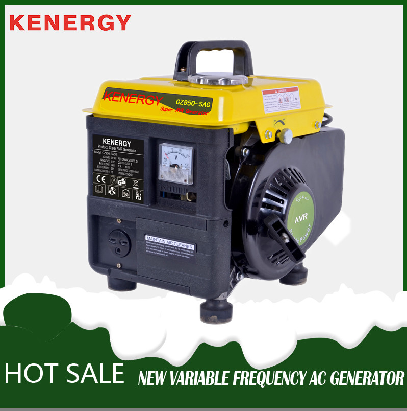 Portable gasoline generator AVR variable frequency generator 500 W