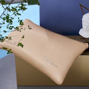 300tc Golden Mulberry Silk Three-dimensional Composite Pillow Customized Thread