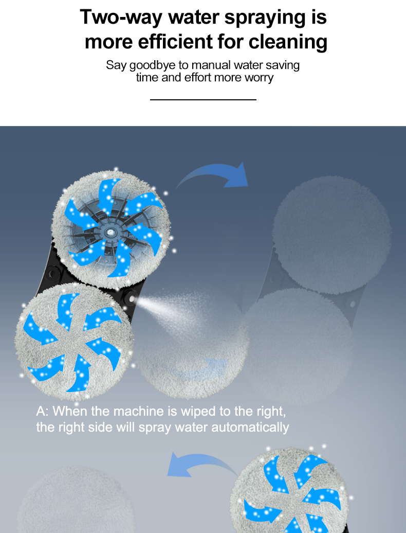 AC110-240v Voltage Smart Window Cleaner Robot for Easy and Convenient Glass Cleaning