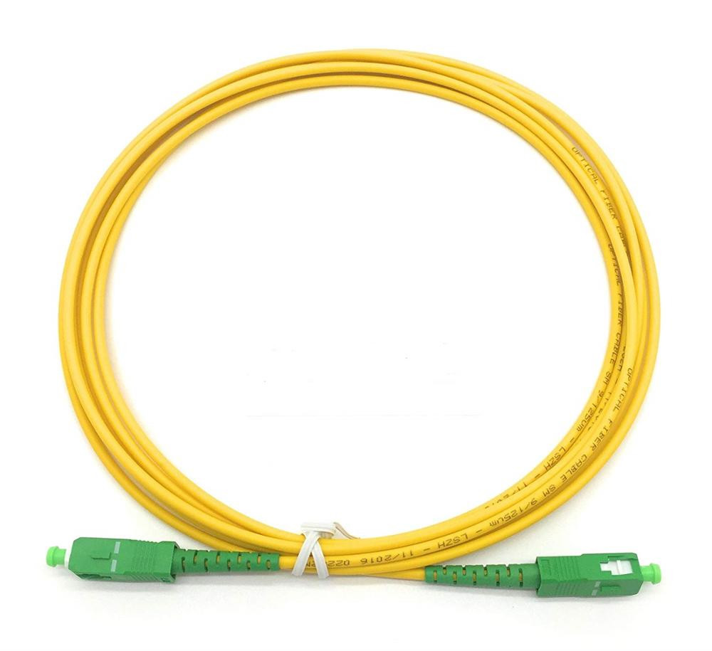 1m SC/APC To SC/APC 9/125um Optical Fiber Patch Cord